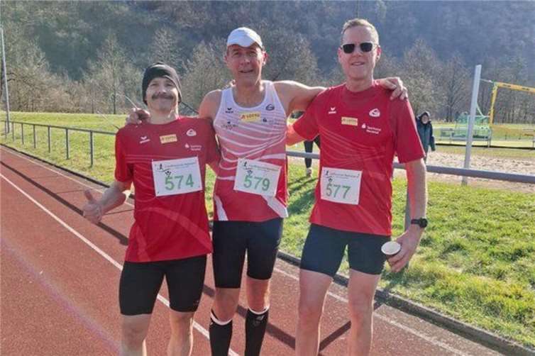 LG Rhein-Wied beim Halbmarathon in Bad Kreuznach.  Foto: privat