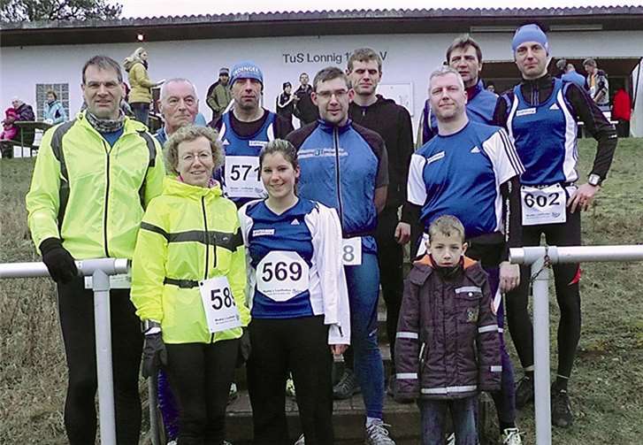 LG-ler vor dem Start in Lonnig. privat