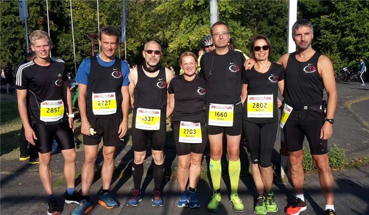 LT-Teilnehmer in Koblenz: (v.li.) Finn Götte ,Thomas Kusenbach, Franz Maurer, Manuela Franzen, André Hartog, Bettina Lanzerath und Josef Müller.Privat