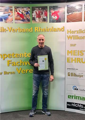 LV-Rheinland-Meisterehrung für Robert Gotto in Koblenz.
