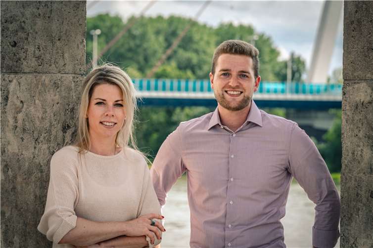 Lana Horstmann und Martin Diedenhofen. Foto: Martin Schmitz