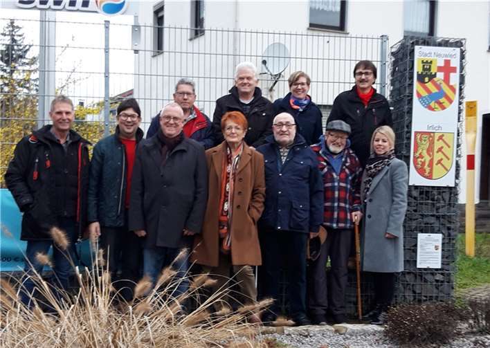 Lana Horstmann (vorne rechts) und der SPD Ortsverein Neuwied-Stadtmitte/Irlich.  Foto:SPD OV Neuwied-Stadtmitte/Irlich