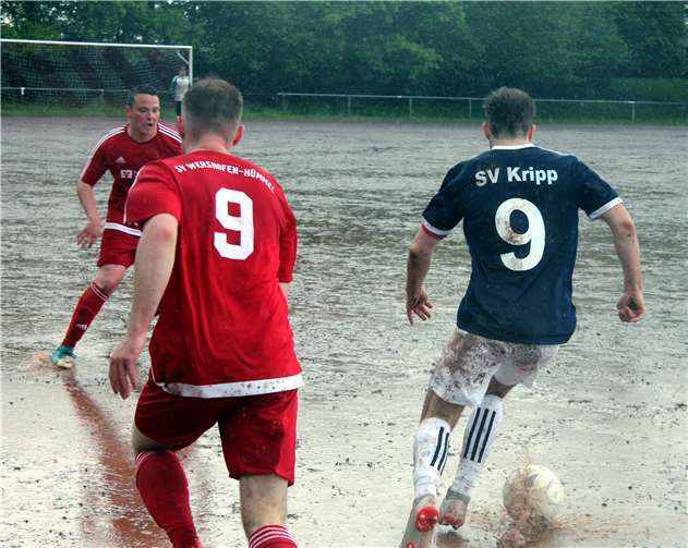 Land unter hieß es in Wershofen.