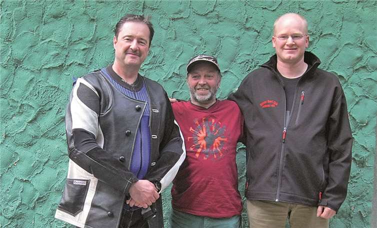 Landesmeister im KK 50 Meter Auflage wurden Gerd Stenzel, Ernst-Peter Heinen und Peter Jung. privat