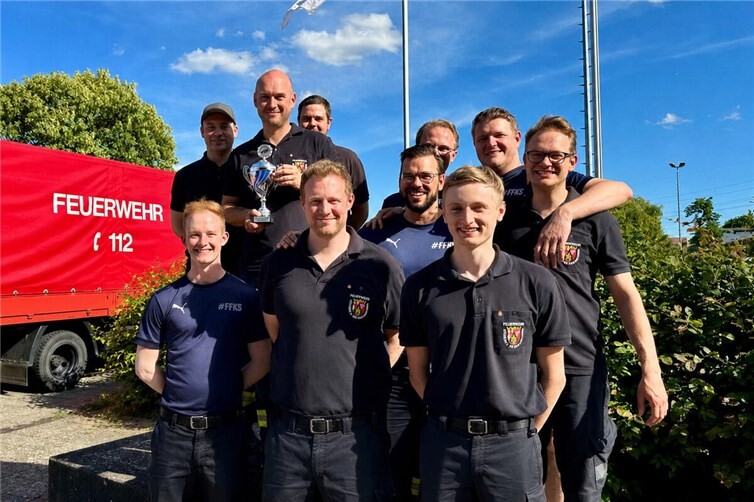 Landespokalsieger 2026: Wettkampfgruppe der Feuerwehr Krümmel-Sessenhausen