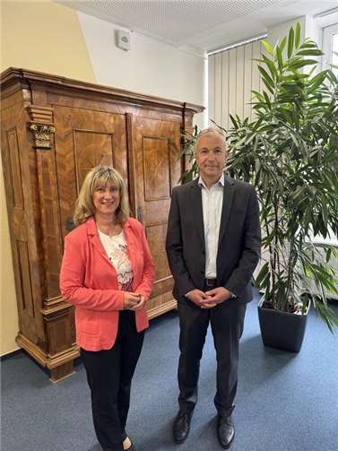Landrätin Anke Beilstein und Regierungsdirektor Achim Wagner. Foto: Kreisverwaltung Cochem