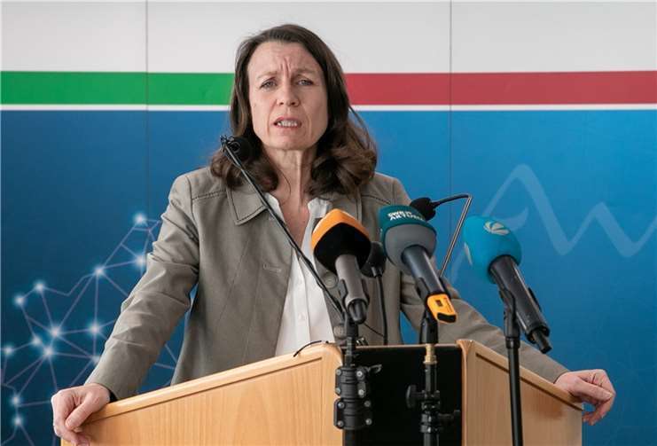 Landrätin Cornelia Weigand zieht Bilanz nach einem Jahr im Amt Landrätin Cornelia Weigand. Foto: JOST