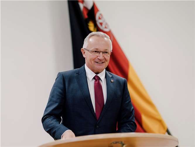 Landrat Achim Hallerbach.