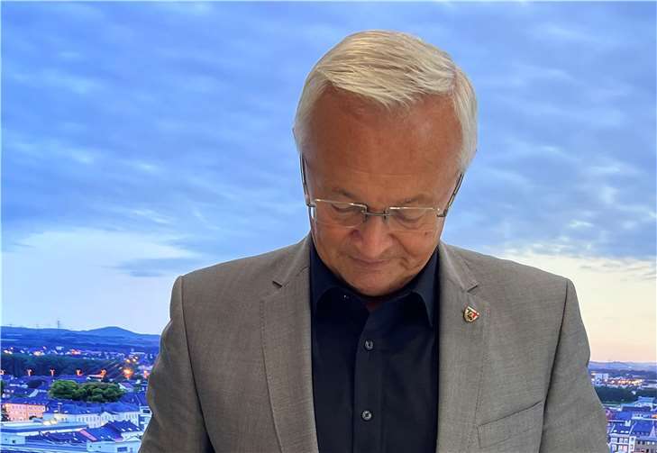 Landrat Achim Hallerbach ruft zur Teilnahme an der Umfrage auf. Foto: Kreisverwaltung