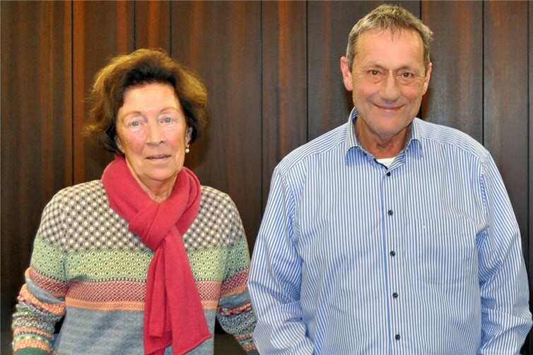 Landrat Achim Schwickert begrüßte Barbara Abresch herzlich im Team der Kreis-vhs.