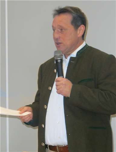 Landrat Achim Schwickert bei seinem Schlusswort.