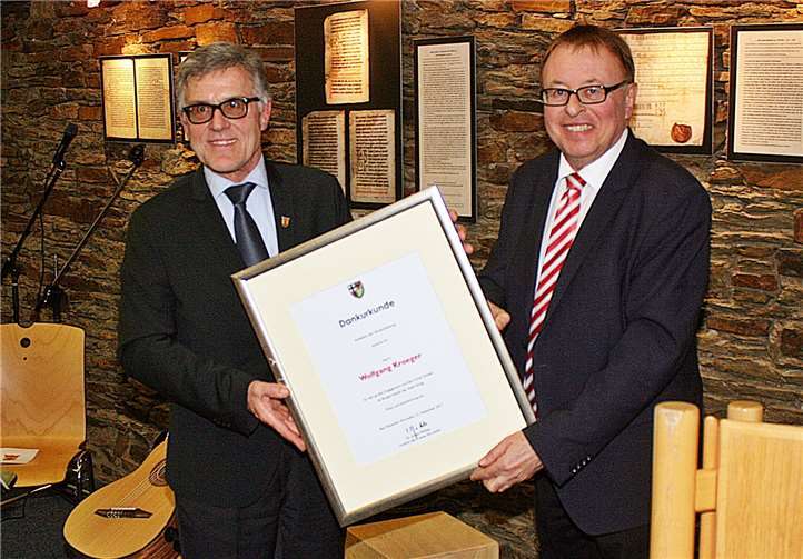 Landrat Jürgen Pföhler bedauerte den Verlust für die kommunale Familie.