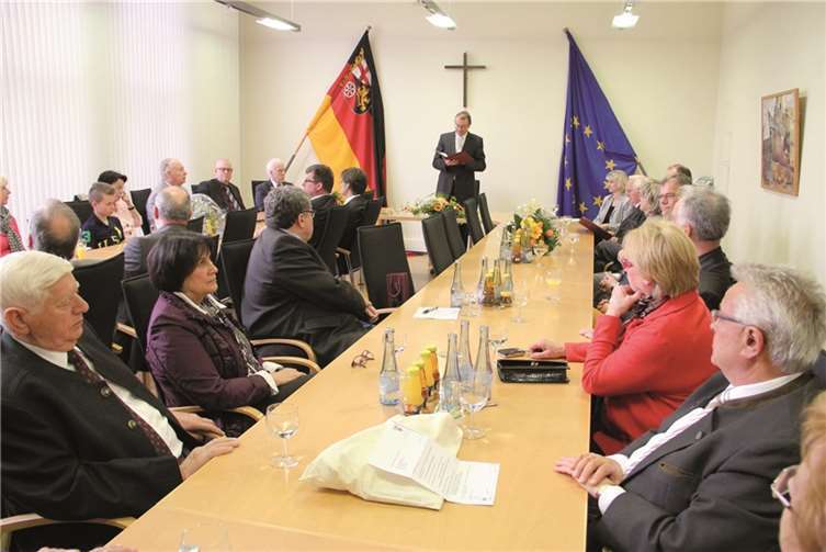 Landrat Rainer Kaul unterstrich bei der Verleihung nochmals die Bedeutung des Ehrenamtes.