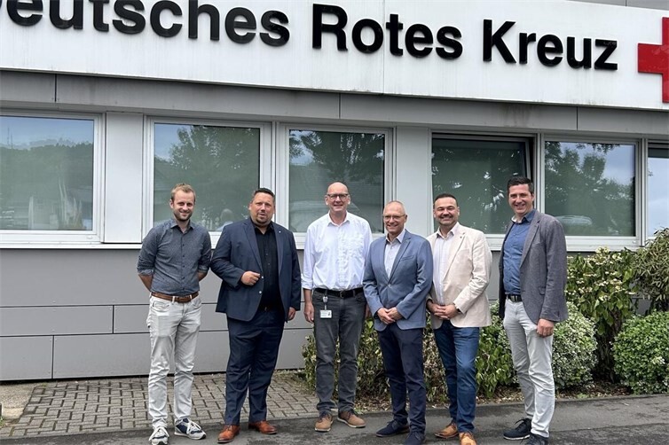 Landtagsabgeordnete besuchen Leitstelle (ILSt) Montabaur.