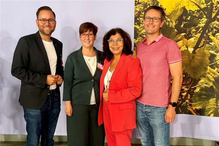 Landtagskandidat Kai Dommershausen, Claudia Seidel, Zeynep Begen und Dr. Christoper Cullmann.  Foto: privat