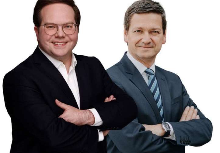 Landtagskandidat Pascal Badziong und Spitzenkandidat Christian Baldauf bleiben auch digital auf Empfang. Foto: CDU