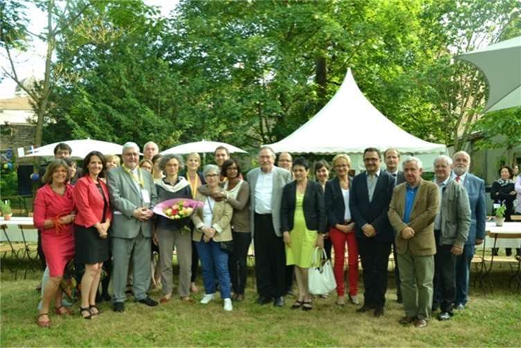 Landtagspräsident Joachim Mertes eröffnete den 19. „Rheinland-Pfalz Tag“ in Dijon. privat