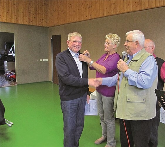 Langjährige Mitglieder wurden geehrt. privat