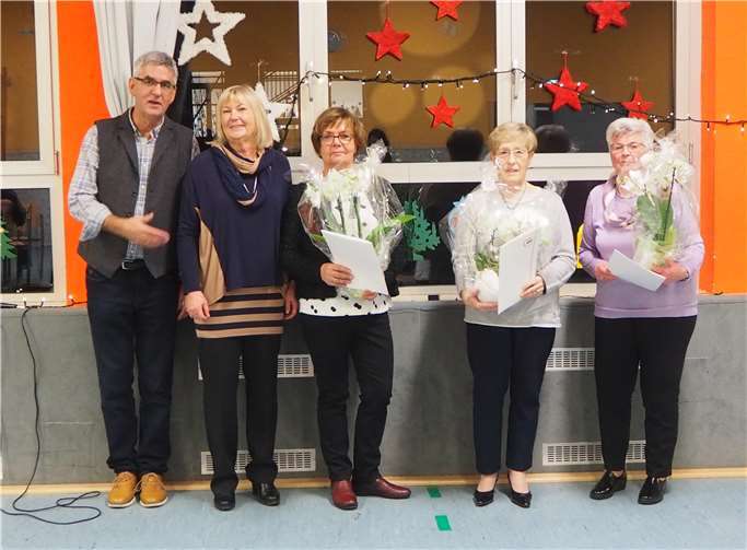 Langjährige Mitglieder wurden geehrt.Quelle: AWO Metternich