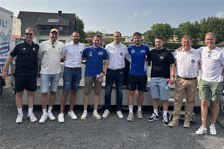 Langjährige, verdiente Spieler der 1. Mannschaft wurden verabschiedet.