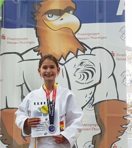 Lara Theisen belegte in ihrer Gewichtsklasse den zweiten Platz. privat