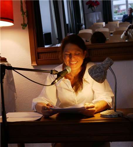 Larissa Lae stellt ihr neues Werk am 31. Juli in der Villa Weingärtner vor. Foto: privat