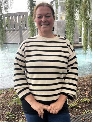 Larissa Rieken, Gemeindeschwesterplus in der Stadt Bendorf.  Foto: VG Weißenthurm/Katharina Demleitner