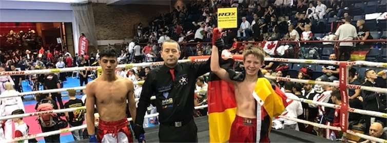 Lars Leber überzeugte in Athen.privat