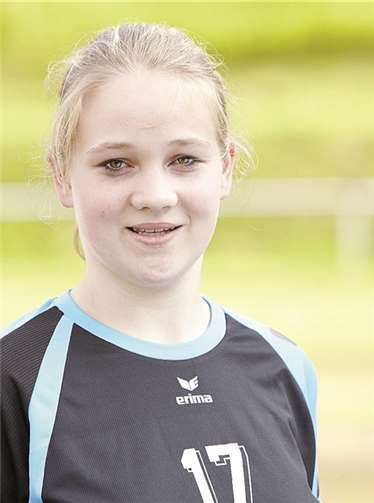 Laura Arck, eine der zuverlässigsten Spielerinnen, schied noch vor der Pause verletzt aus.privat