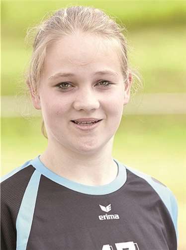 Laura Arck sprang spontan ein und erzielte den Ausgleichstreffer in der ersten Halbzeit.privat