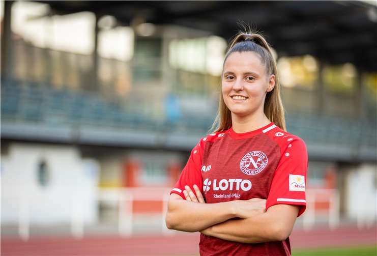 Laura Barber schloss mit dem Treffer zum 7:1 den Torreigen bei der SG Fidei. Foto: Andreas Ennenbach, ennenbach-photography