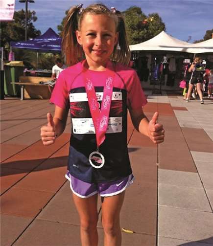 Laura Kuhn in Down Under.