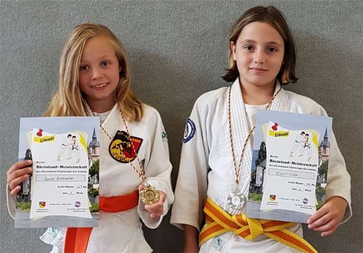 Laura Limbacher (links) und Elvin Cinar (rechts) verzeichneten gute Ergebnisse.Foto: privat