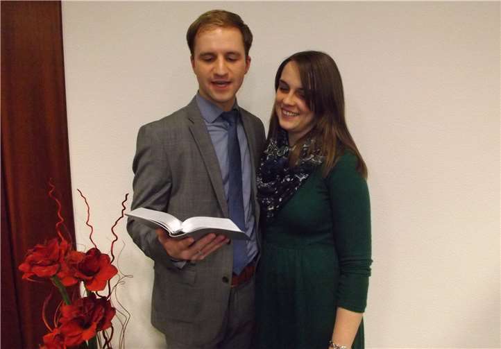 Laura und Samuel Arndt . JZ