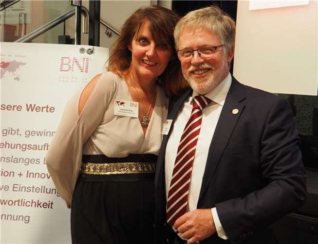 Laurence Droz und Peter Blum.