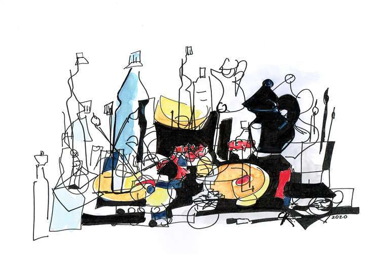 Lautes Still-Leben.Foto: privat