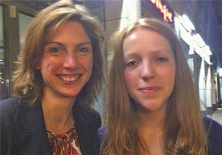 Lea Dielmann besuchte die Abgeordnete .Sabine Bätzing-Lichtenthäler.privat