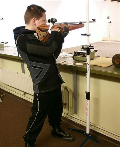 Leander Schmitz gewann den Wettkampf bei den „Benjaminis“. privat