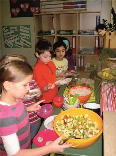 Lecker schmeckten all die gesunden Gerichte!