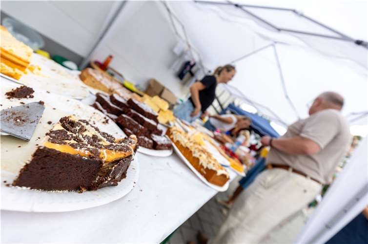 Leckere Kuchen gab es zum Genießen.