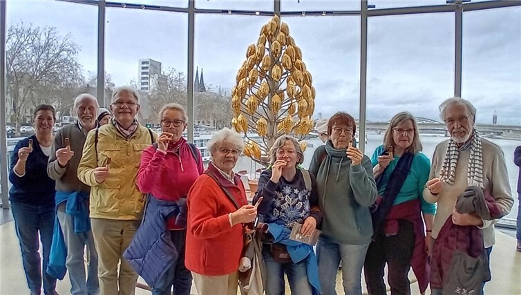 Leckereien im Kölner Schokoladenmuseum.  Foto: Eifelverein Remagen / Reinhild Hoppe