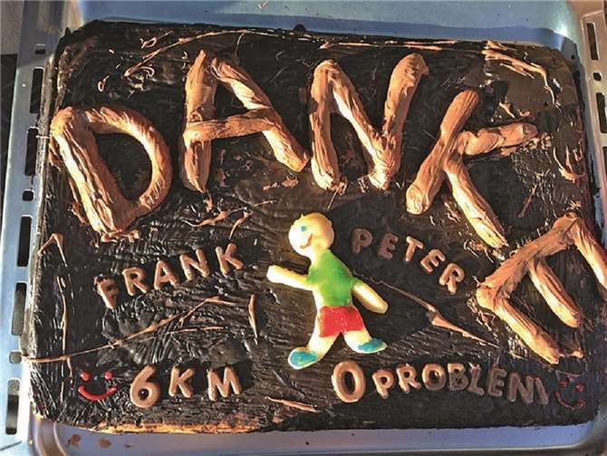 Leckerer Dankeschön-Kuchen.