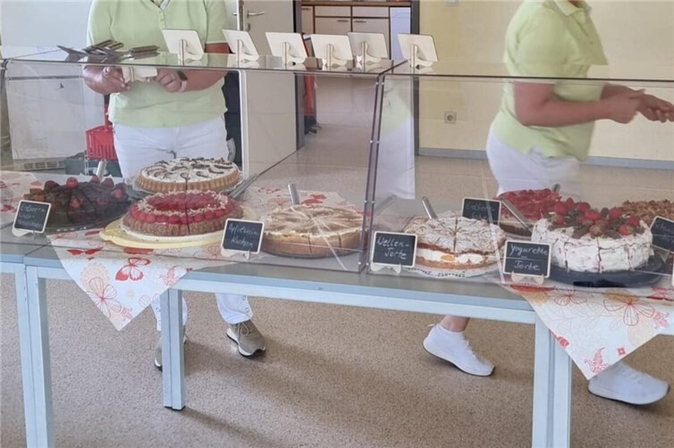 Leckeres Kuchenbuffet