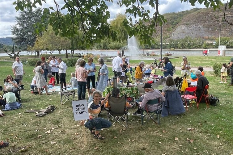 Leckeres Picknick und gute Gespräche