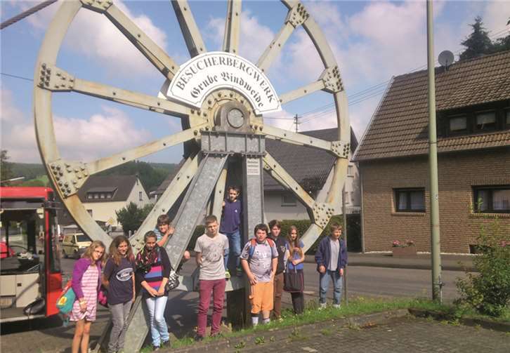 Lehrreiches wurde den Kindern in der Grube Bindweide vermittelt.privat