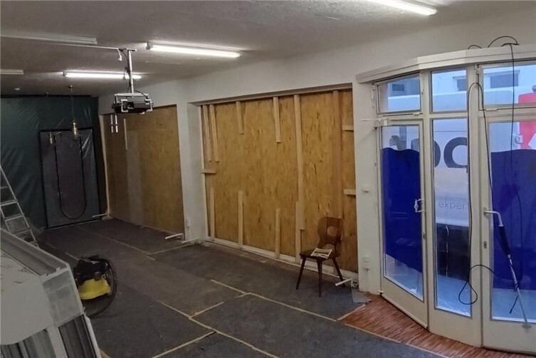 Leider sind die Vereinsräume der MK auch weiterhin weder für die Proben des Shanty-Chors noch für die Treffen der Mitglieder nutzbar.