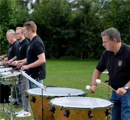 Leise sind sie ganz und gar nicht, die Musiker des Spielmannszugs Binningen.