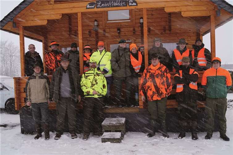 Leiter Horst Heuken und sein Team bildet seit Kurzem in Kaisersesch Jäger aus. privat