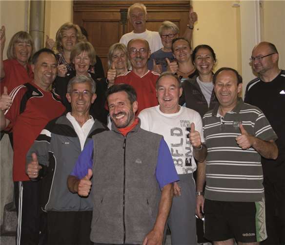 Leiter des Trainings ist Sportlehrer Uwe Seidel. privat