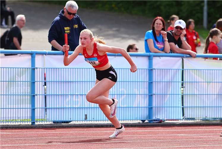 Lena Eichhorn ist derzeit die viertbeste deutsche U18-Läuferin über 800 Meter. Quelle: LG Rhein-Wied